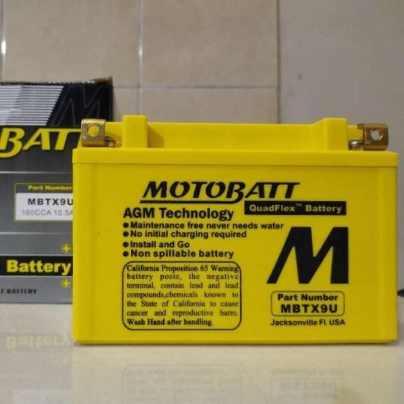 Promo AKI MOTOR KTM R C 250 MOTOBATT MBTX9U 12V 10,5AH Diskon 23% di