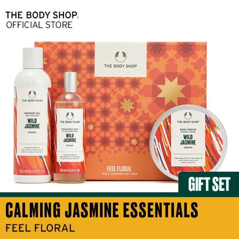 Jual The Body Shop Gift Hamper Ramadan Calming Jasmine Essentials di