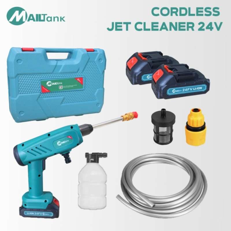 Promo mesin jet steam cleaner cordless YUKIDO 24V HIGH PRESSURE WASHER