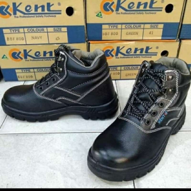 Promo Sepatu Safety Kent Andalas / Safety Shoes Kent Hitam Original