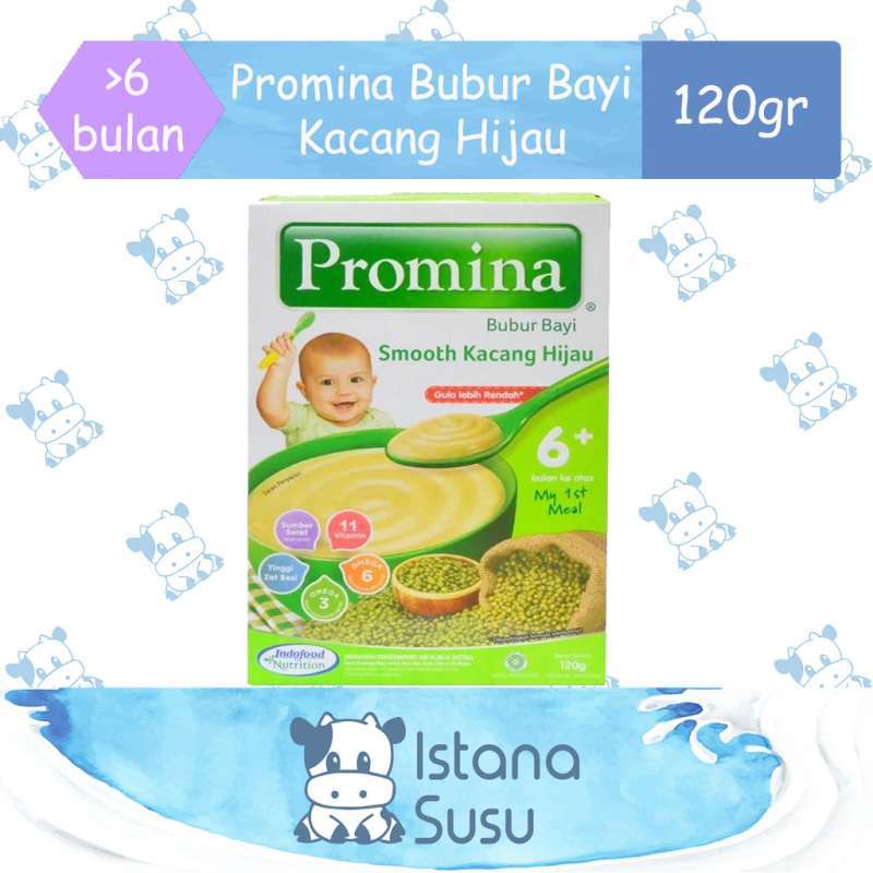 Promina Bubur Bayi Kacang Hijau - Promina Bubur Bayi 6 ...