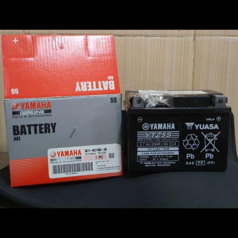 Jual AKI YUASA GTZ5S YTZ5S KARISMA SUPRA X 125 BEAT VARIO di Seller
