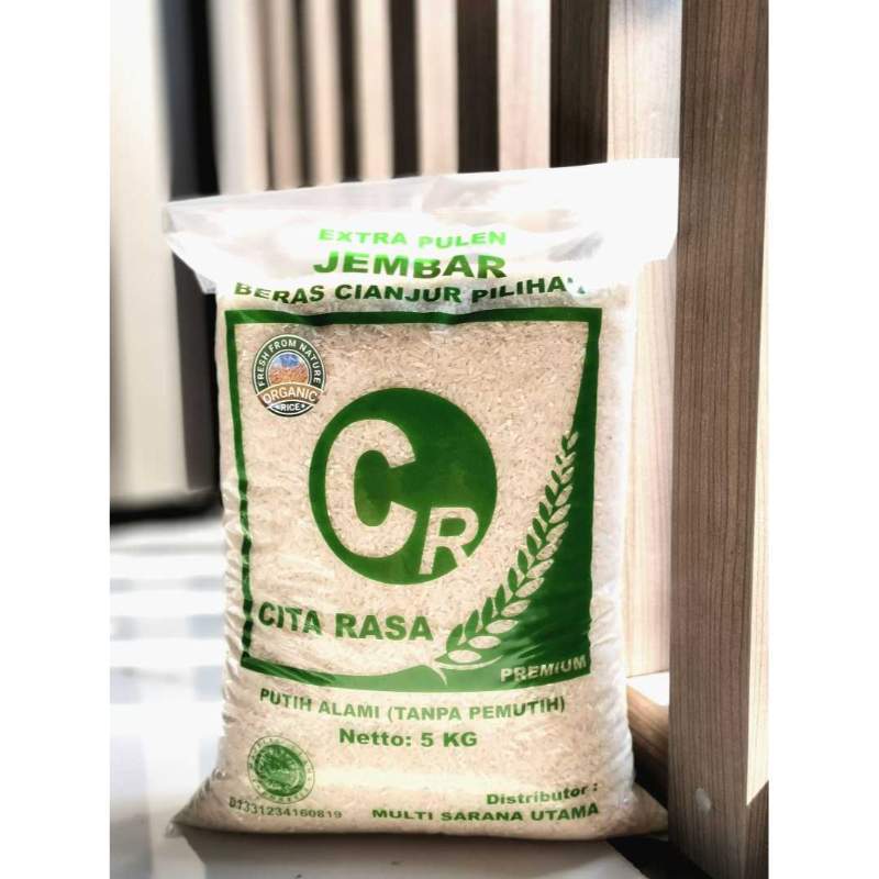 √ Beras Jembar Organik Cianjur Premium [5kg] Terbaru