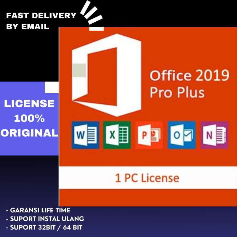 Promo License Original Aktifasi Key Microsoft Office 2019 Pro Plus di