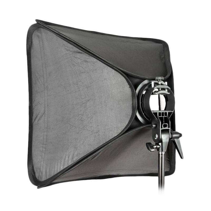 Jual Godox SType Bracket with Softbox 60 x 60 cm Black Light