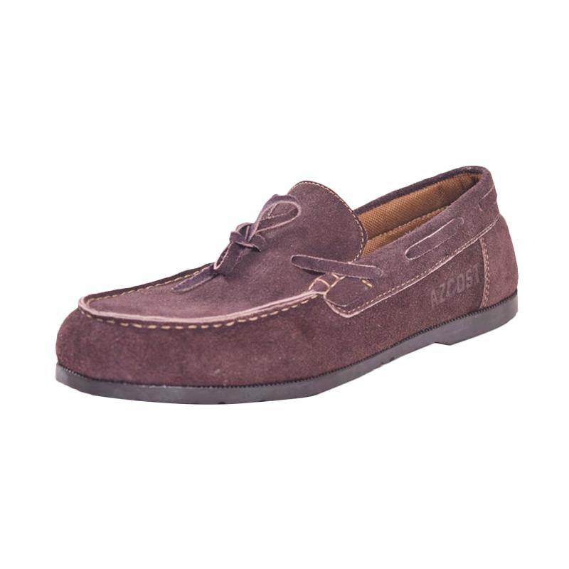 jual azcost moccasin leo sepatu pria brown jual azcost moccasin leo sepatu pria brown