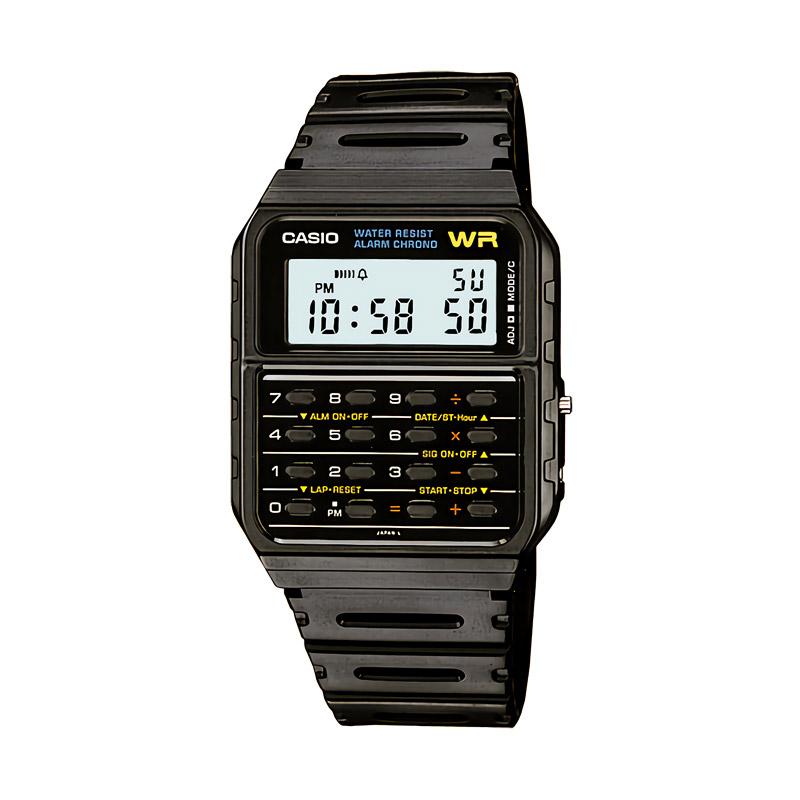 Jual Casio Calculator CA53W1Z Jam Tangan Pria Hitam di Seller Raja