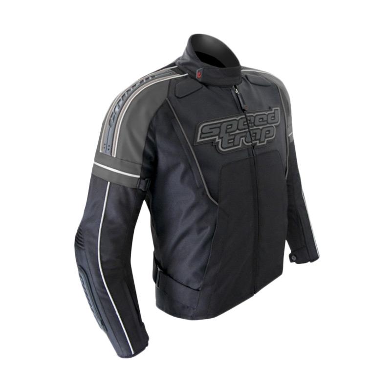 Jual Contin Speedtrap Jaket Motor - Gunmetal Online 