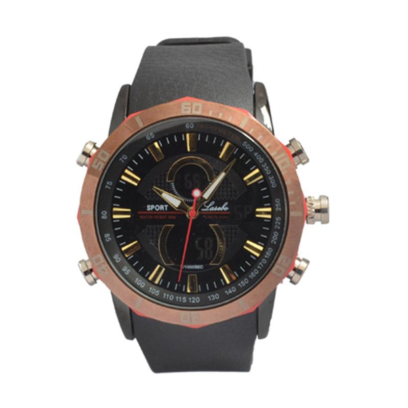 jual lasebo ls201brz sporty jam tangan pria black jual lasebo ls201brz sporty jam tangan pria black