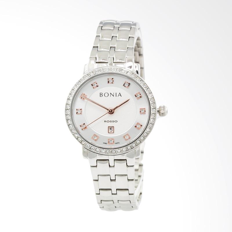 Harga BONIA ROSSO B10062-2317S Silver Jam Tangan Wanita 