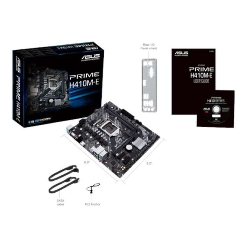 Promo Motherboard Asus Prime H410me Matx Lga1200 Ddr4 Hdmi Dsub