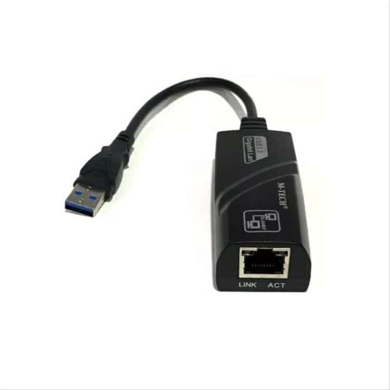 Jual USB 3.0 to Adapter 10/100/1000Mbps USB Lan Gigabit MTech