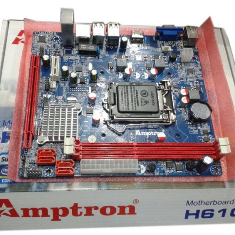 Jual MOTHERBOARD Amptron H61 Socket Intel Lga 1155 Box di Seller Contec ...