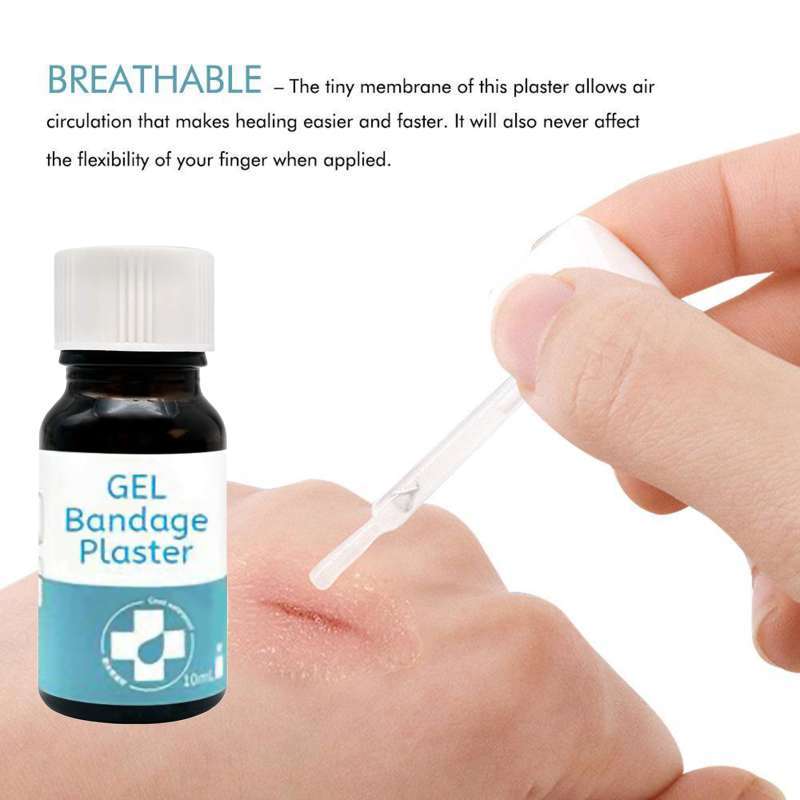 Jual 1oz Waterproof First Aid Liquid Bandage Transparent Antibacterial Skin Glue di Seller Homyl