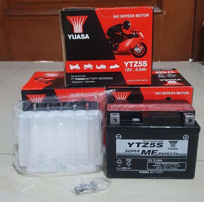 Jual aki yuasa ytz5s 100% ORIGINAL di Seller Excellentstuff - Kembangan