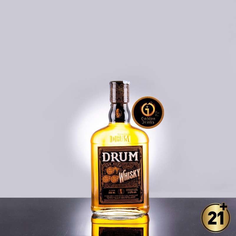 Promo DRUM WHISKY Spirits 350ml + FREE SLOKI(Original dan Resmi by GoldenDrinks) Diskon 27 di