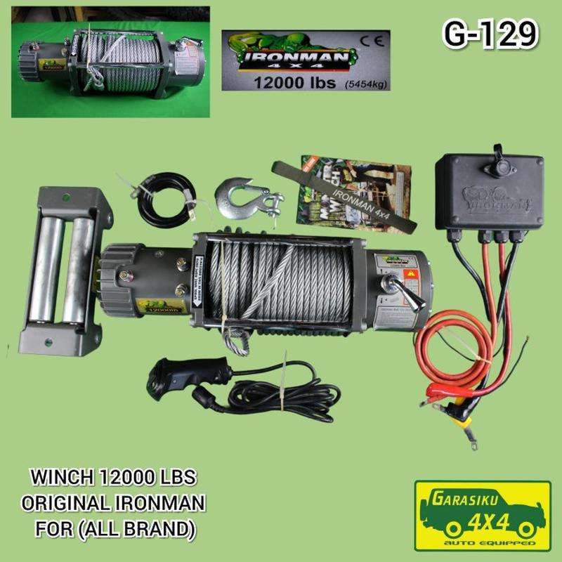 Jual IRONMAN WINCH 12000 LBS di Seller GARASIKU 4X4 PRODUCT Cibubur, Kota Jakarta Timur Blibli