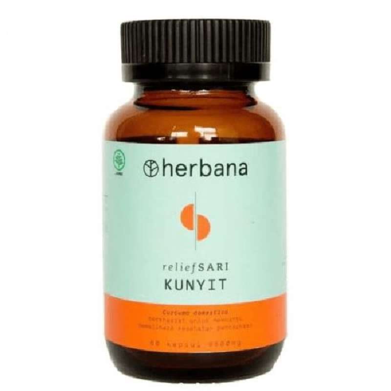 Jual HERBANA KUNYIT B60 di Seller Growell Wholefoods Selong, Kota