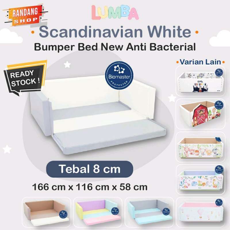 Jual Lumba Playmat Bumper Bed Bumpermat Box Bayi Tebal 8 cm