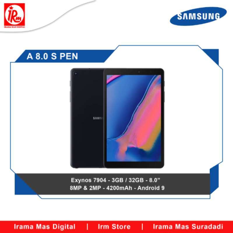 Jual TABLET SAMSUNG A8 WITH S PEN (BLACK) di Seller Irama Mas Cellular