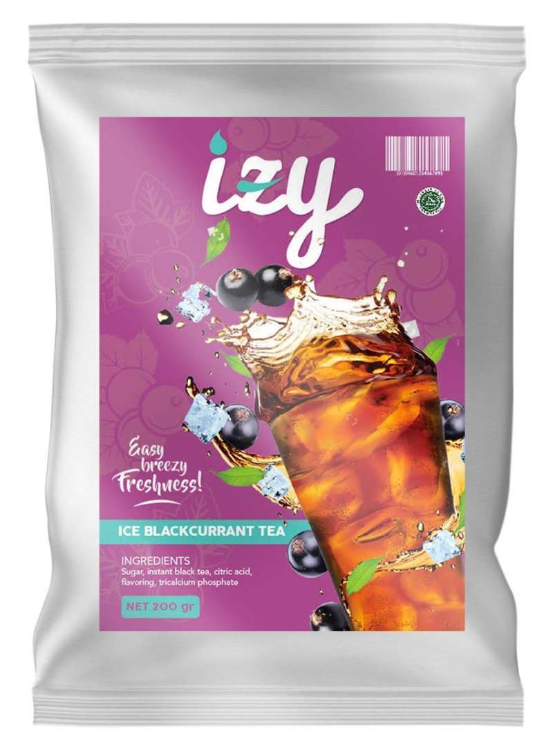 Jual IZY Ice Blackcurrant Tea Powder 1kg -04 di Seller Sahabat Horeca ...