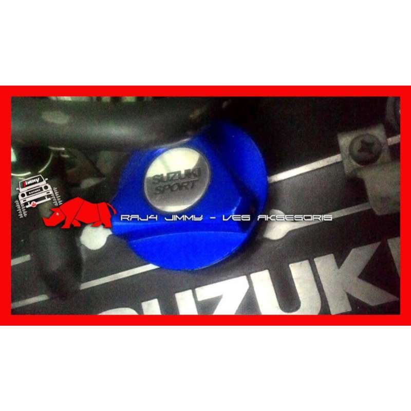 Jual Tutup Oli Racing Model Drat Suzuki Jimny-Katana-Sierra-Caribian di
