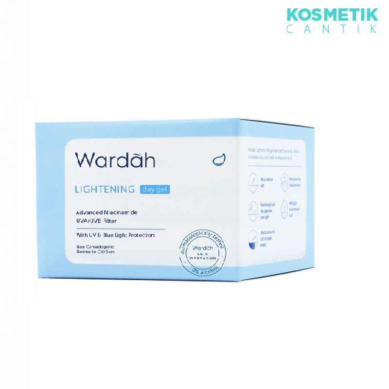 Jual wardah lightening day gel 30gr di Seller Kosmetik Cantik Pedurenan (Padurenan), Kota