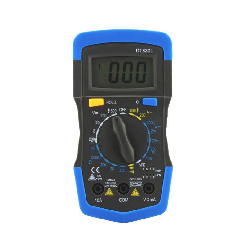 Promo Digital Multimeter, Volt Amp Ohm Meter with Diode and Continuity