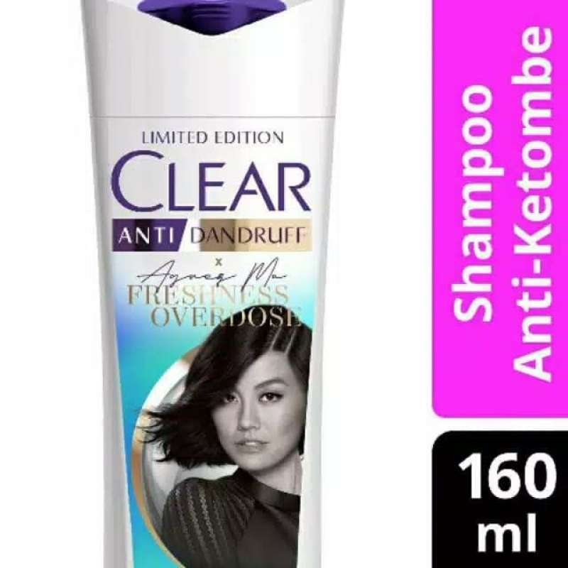 Jual Clear Shampoo Anti Dandruff x Agnes Mo Limited Edition 160mL di