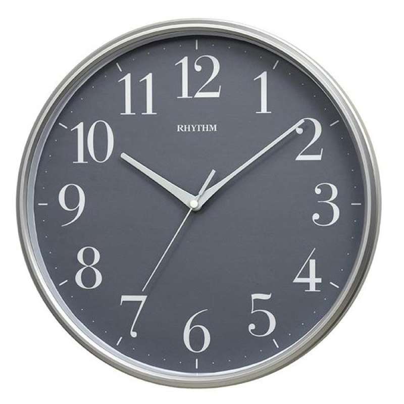 Jual (RHYTHM CLOCKS)Japan Lisheng Clockhigh quality life design black