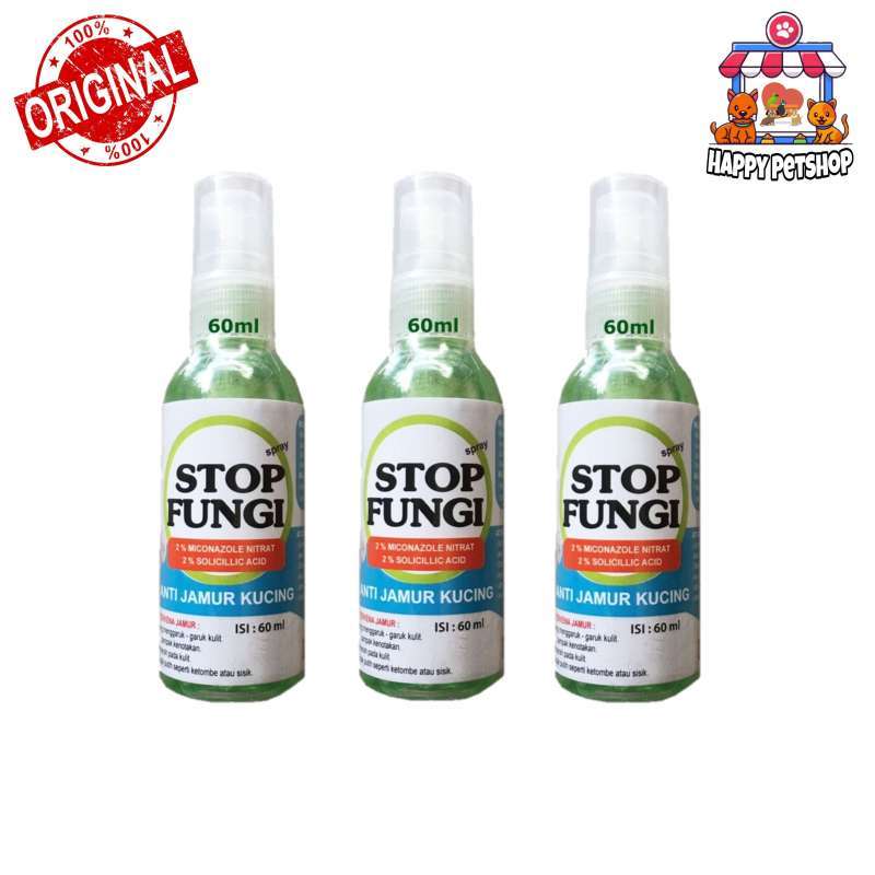 Jual STOP FUNGI Obat Anti Jamur Kucing Obat Semprot/Spray Jamur Kucing