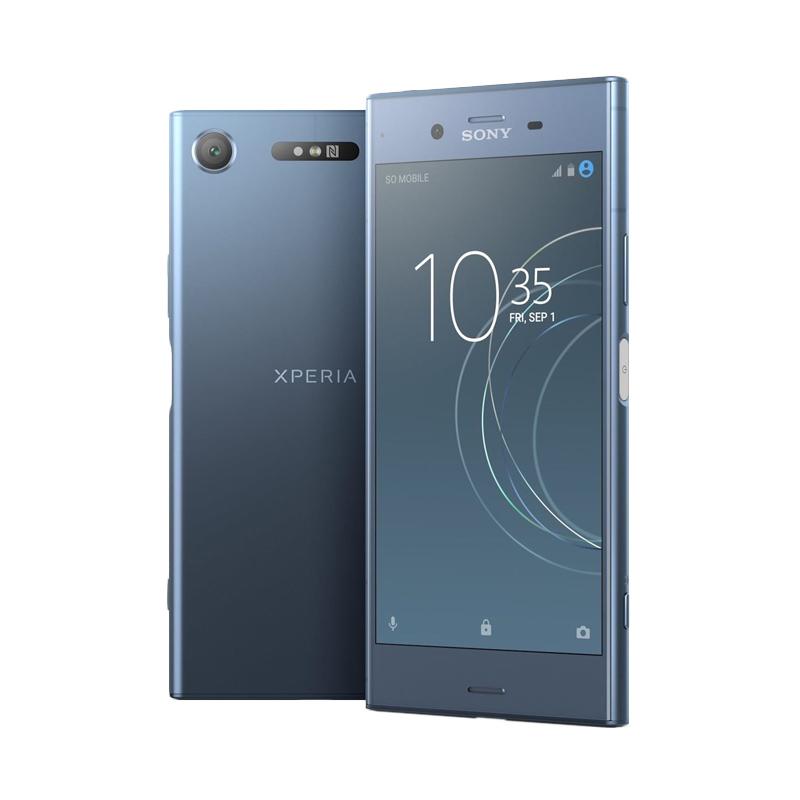 Jual SONY XPERIA XZ1 Smartphone Blue [64GB/4GB/IP68 waterproof