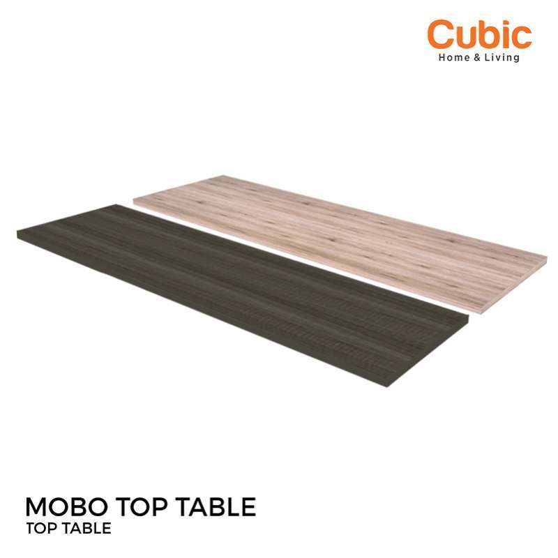Jual Cubic Top Table Aksesoris Meja Rak Motif Kayu MOBO TOP TABLE