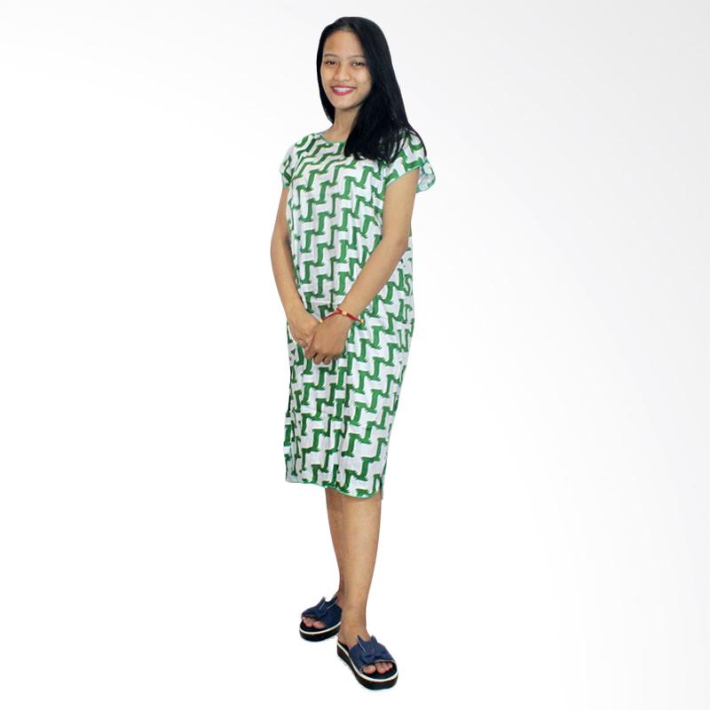 Jual Batik Alhadi BPT002 31C Daster Midi Dress Piyama Baju Jual Batik Alhadi BPT002 31C Daster Midi Dress Piyama Baju