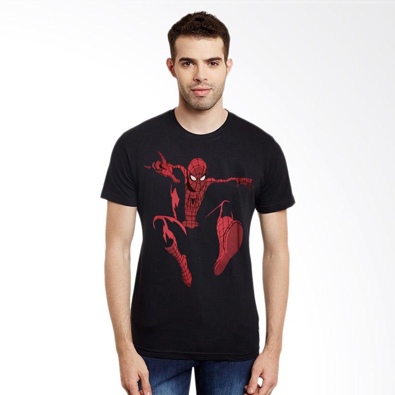 Promo Fantasia Ultimate Spiderman T-Shirt Pria - Hitam di Seller