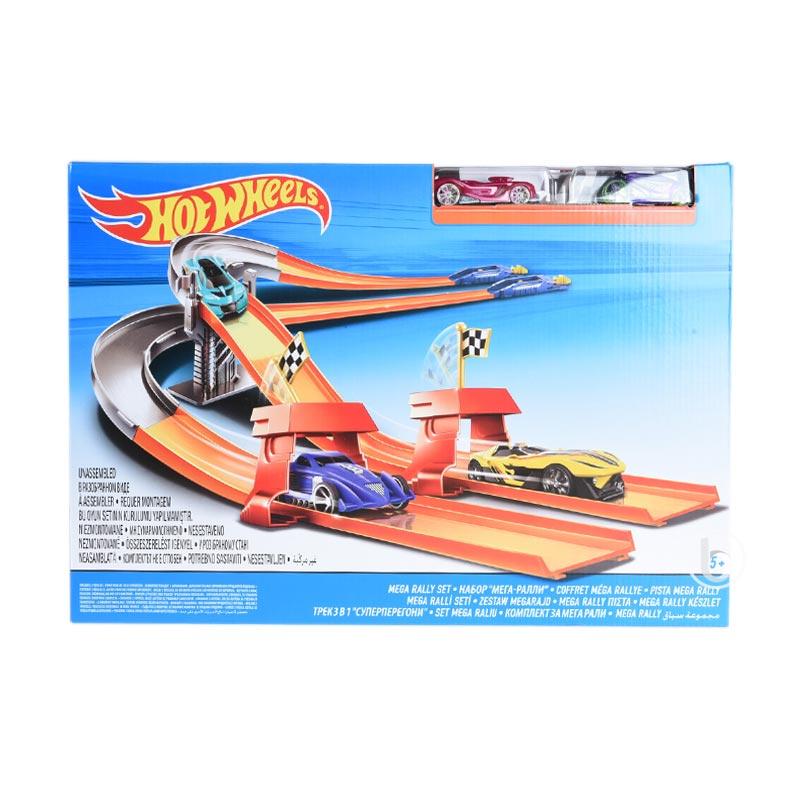 Jual Hotwheels Track Set - Mega Rally Set Online - Harga 