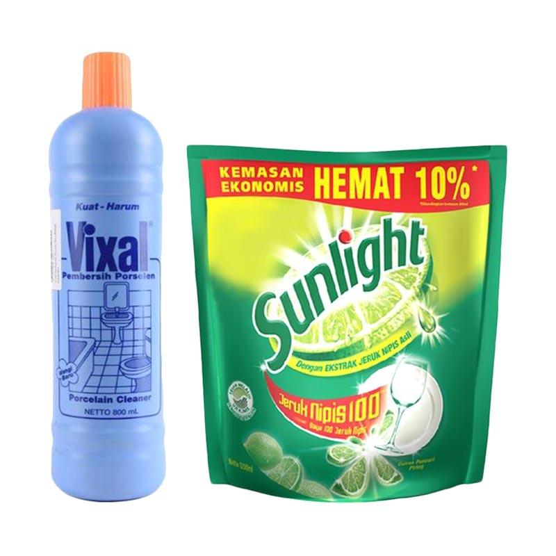 Jual Sunlight Lime Refile 1200 Ml Dan Vixal Biru Kuat jual sunlight lime refile 1200 ml dan vixal biru kuat