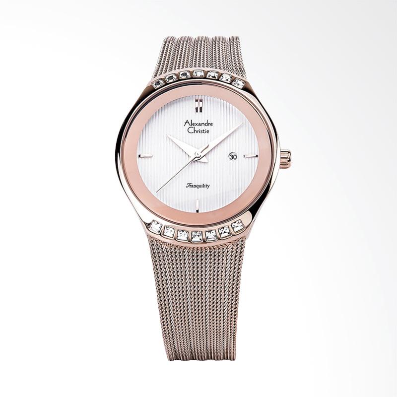 jual alexandre christie ac 2668 ld brgsl stainless steel jam tangan wanita gold white jual alexandre christie ac 2668 ld brgsl stainless steel jam tangan wanita gold white
