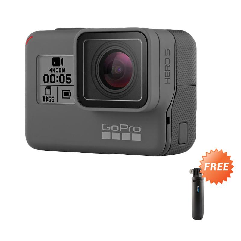 Jual GoPro Hero 5 Action Cam - Black + Free Gopro Acc 