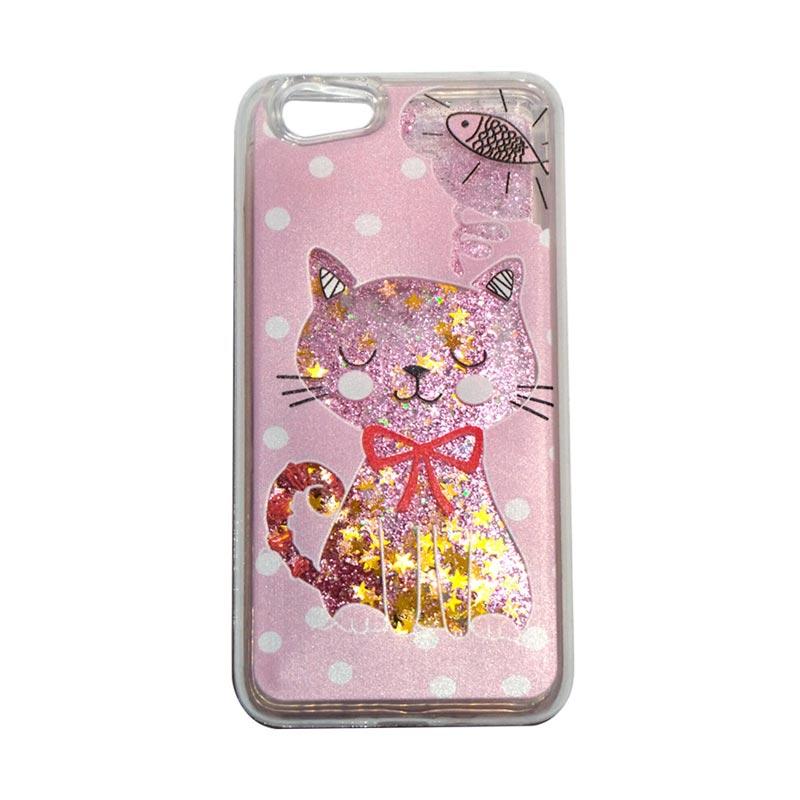 Jual Winner Water Glitter Cat Softcase Casing for Vivo Y53 