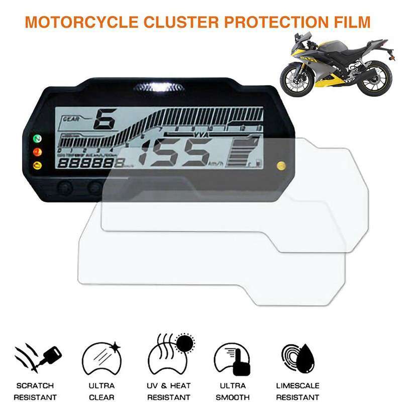 Dashboard Screen Protector Compatible With YZF R3 R25 MT-03 MT-25 2019 2020 2021 2022 Motorcycle Instrument Protective Film Odometer Screen Protector