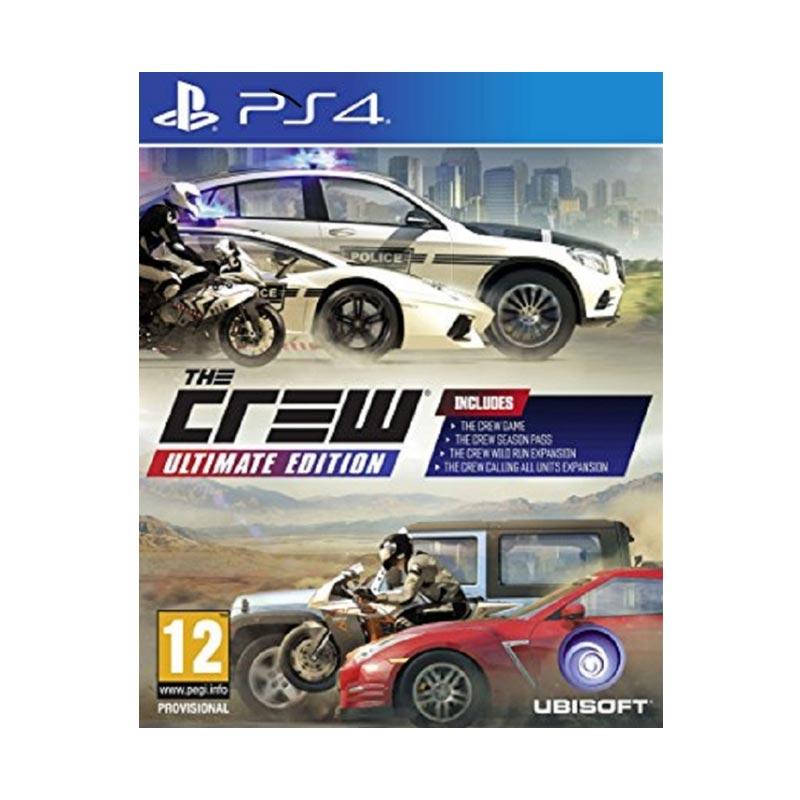 Jual SONY PS4 The Crew Ultimate Edition DVD Game di Seller
