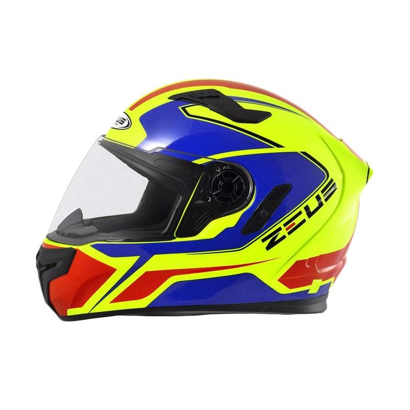 Jual Zeus ZS-813 Helm Full Face - ZYEL#809 AN6 Blue Online