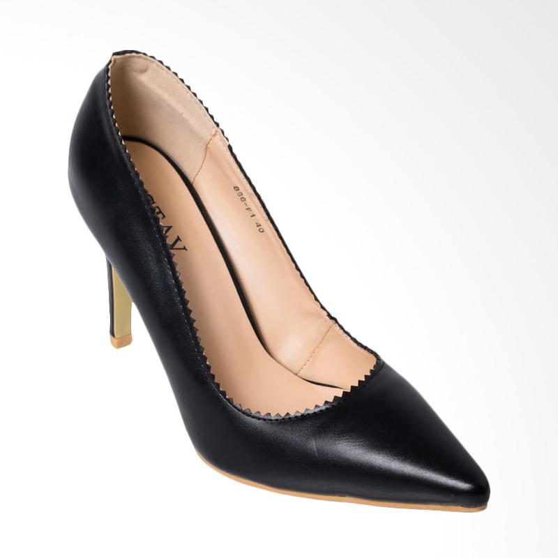 jual octav 866 f1 sepatu heels wanita black jual octav 866 f1 sepatu heels wanita black