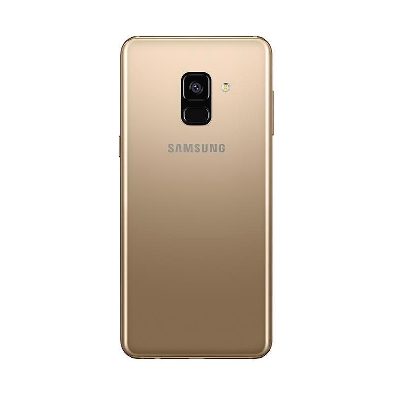 Jual Samsung Galaxy A8 2018 Smartphone - Gold [32 GB/4 GB