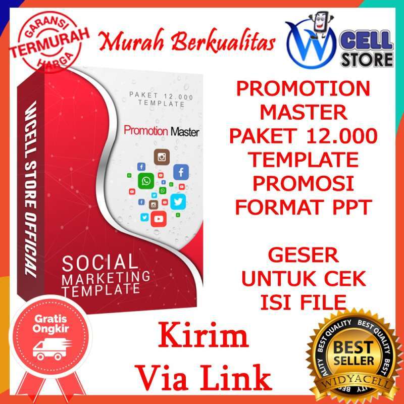 Jual 12.000+ TEMPLATE DESAIN GRAFIS DAN PROMOSI IG, FB, YT, BROSUR DLL