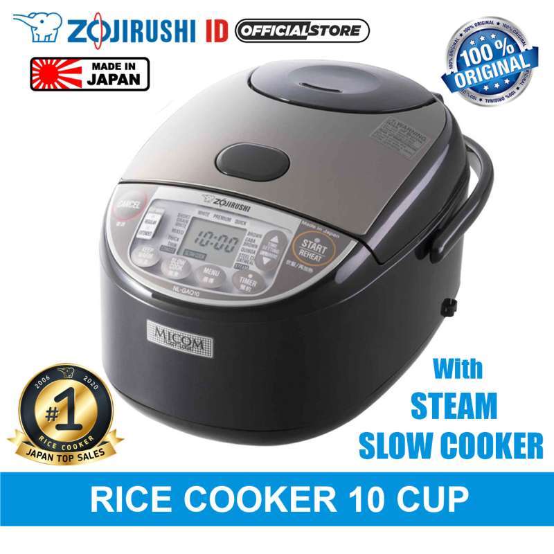 Jual Zojirushi Digital Fuzzy Logic Nlgaq18 Bm Rice Cooker [1.8 L