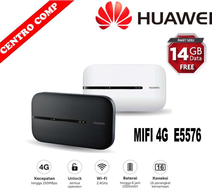 Jual Huawei 5576 Modem MiFi [4G LTE] di Seller Centro Com Mulyorejo
