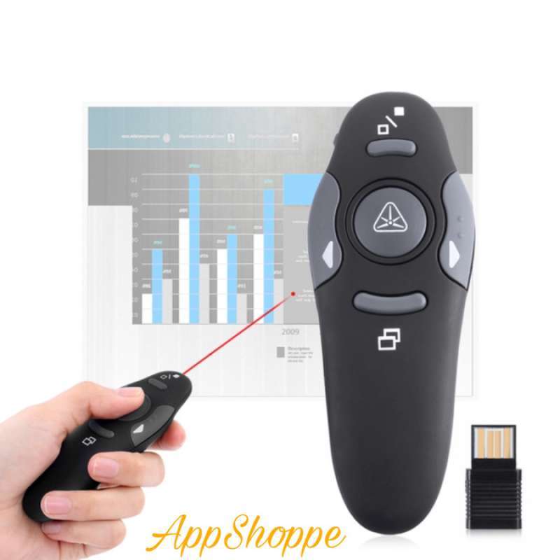 Jual Laser Pointer 2.4GHz Wireless Presenter Cursor Control di Seller