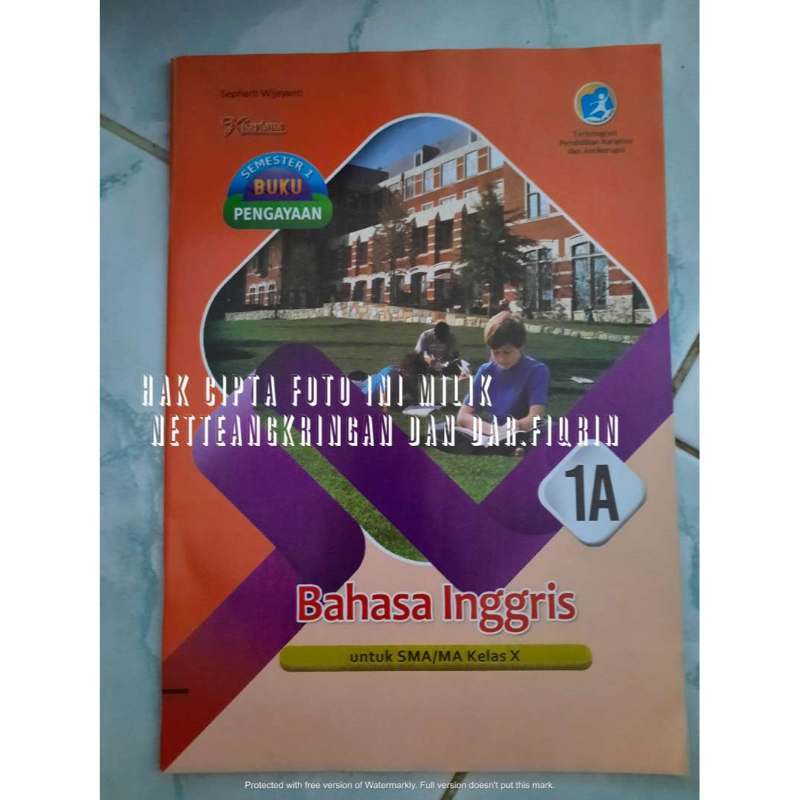 Jual LKS Bahasa Inggris Kelas 10 11 X XI SMA MA Smtr 1